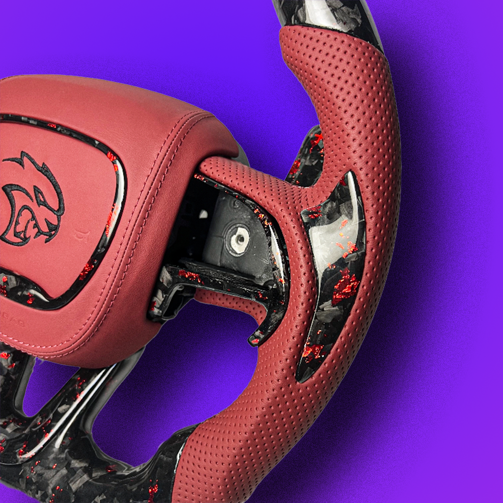Dodge LED steering wheel