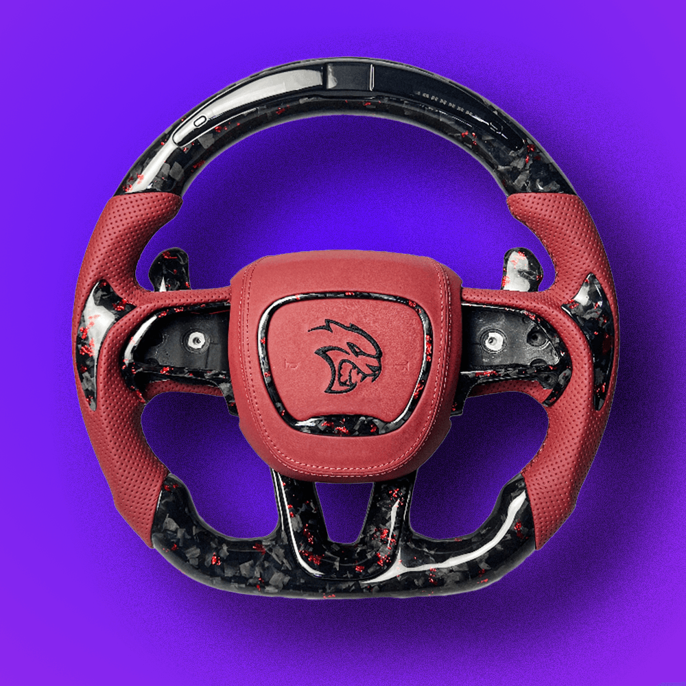 Dodge LED steering wheel