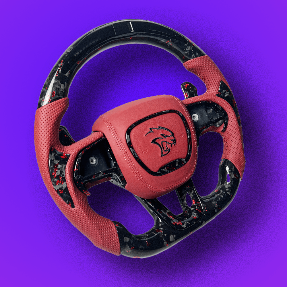 Dodge LED steering wheel
