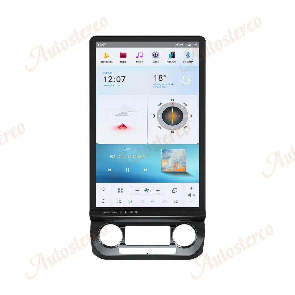 Car Radio 16.8 Inch Carplay Android 13 Car GPS Navigation for Ford F150 2015-2021 Multimedia Player Head Unit Media Auto Stereo