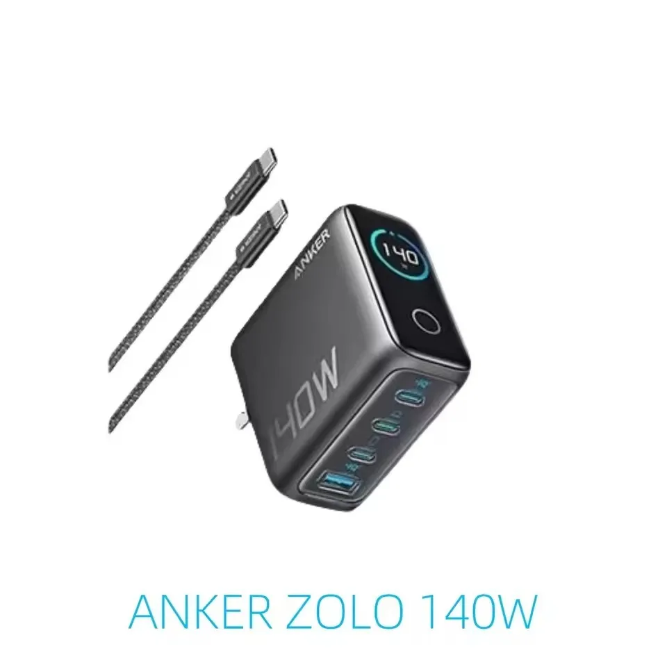 Anker Zolo 140W 4 Port Multi-device Fast Charging Advanced Gan Power Adapter for Macbook