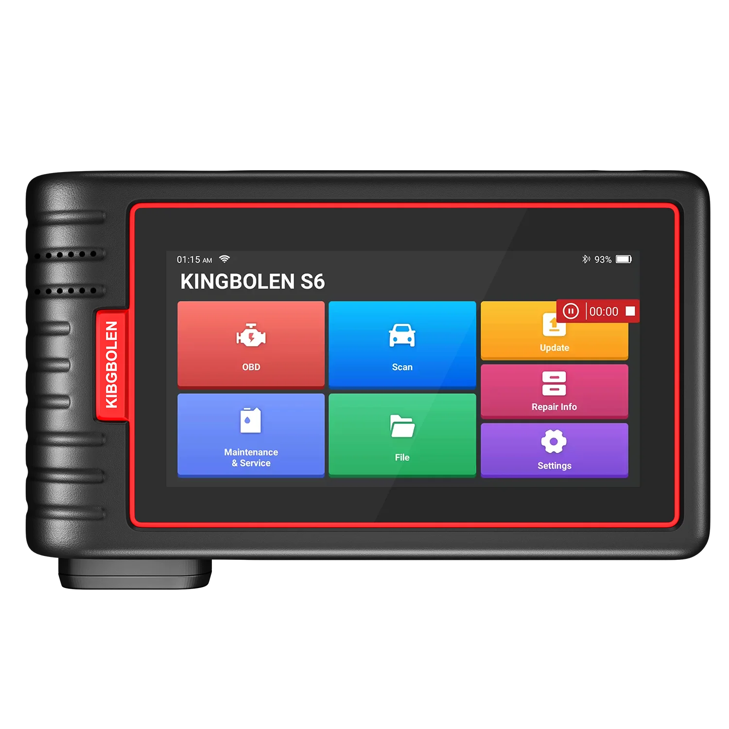 Kingbolen S6 OBD2 Automotive Scanner Bluetooth Car Diagnostic Tool As ThinkCar ThinkScan Max Lifetime Free Update